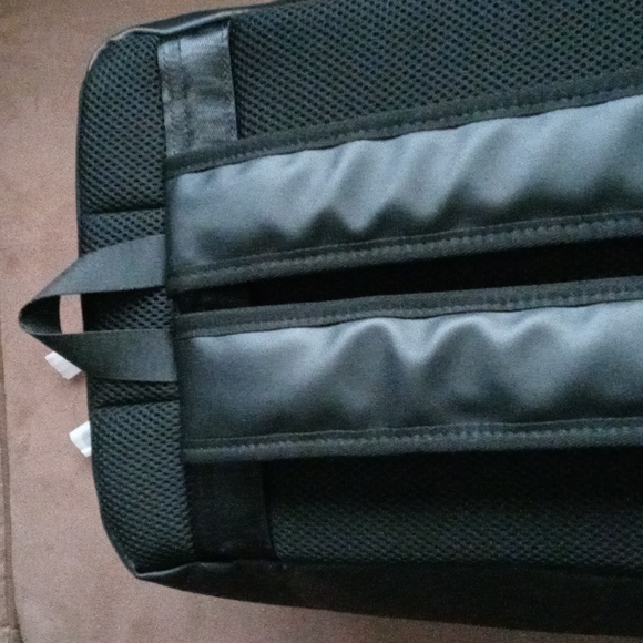 Black Leather Backpack - Picture 5 of 9